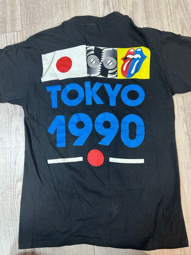 Rolling StonesTシャツ 1990 東京【未使用】
