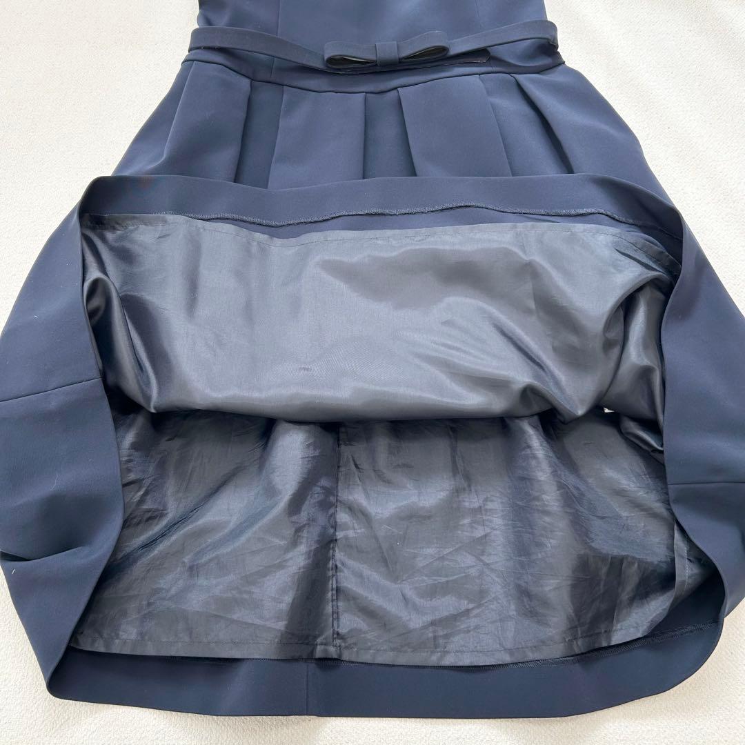 【エムズグレイシー】フレアワンピース　LL　日本製　大きいサイズ　Aライン