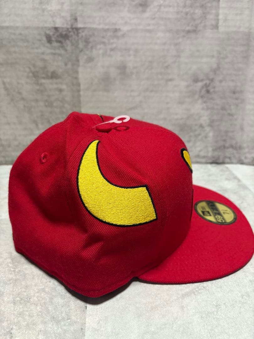 トイマシーン モンスター キャップ　ニューエラ レッド NEWERA