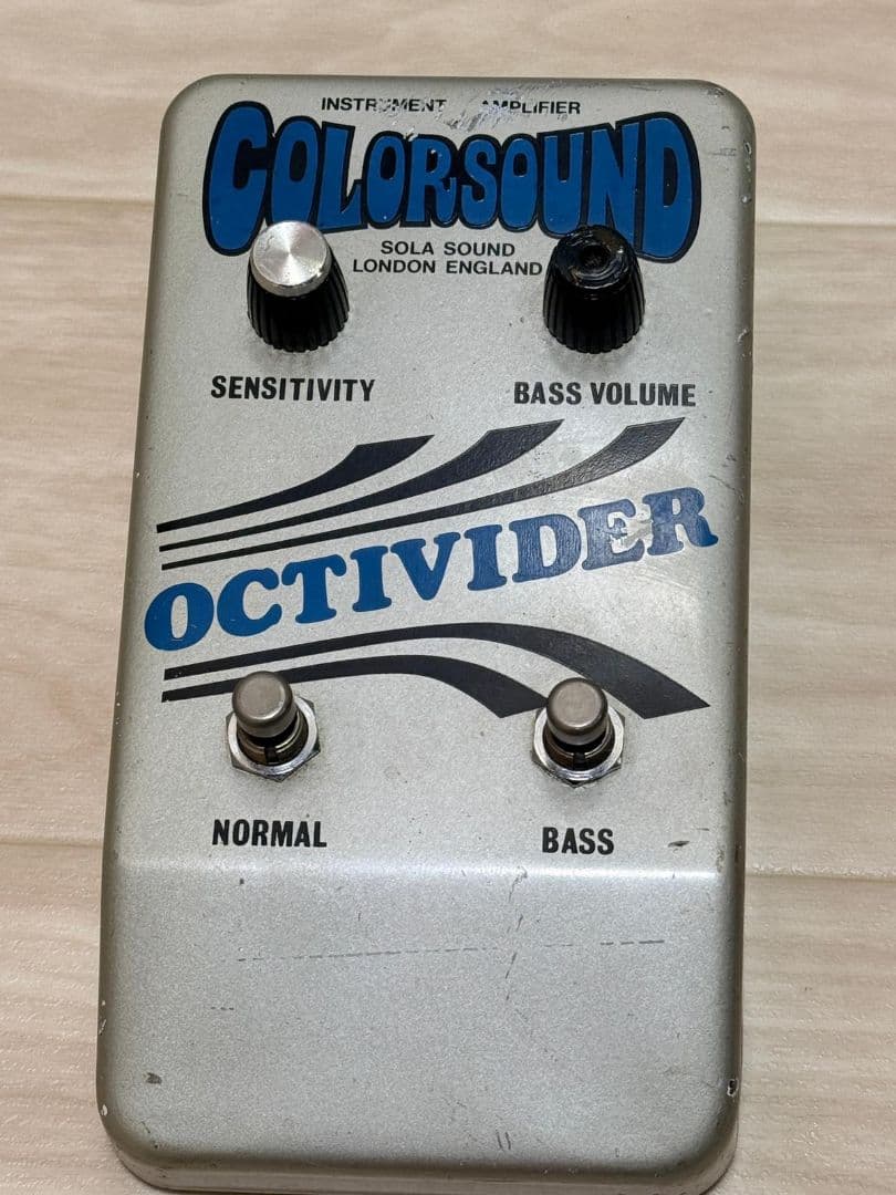 COLORSOUND OCTIVIDER ベースエフェクター 1973年製