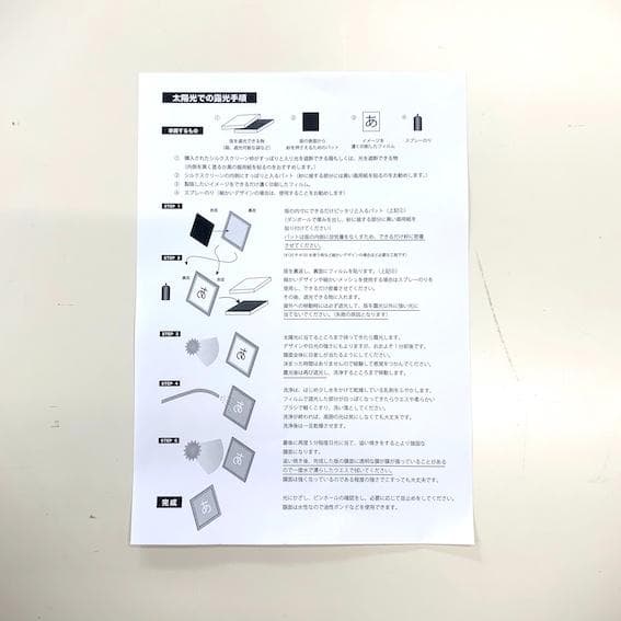 A３サイズ シルクスクリーン ＃８０ or ＃１００ 感光剤塗布済 ２枚セット