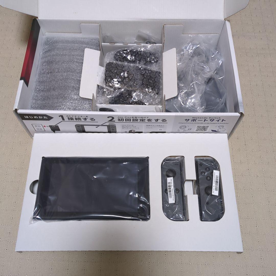 ニンテンドースイッチ本体　純正ハンドル2個　ソフト1本セット