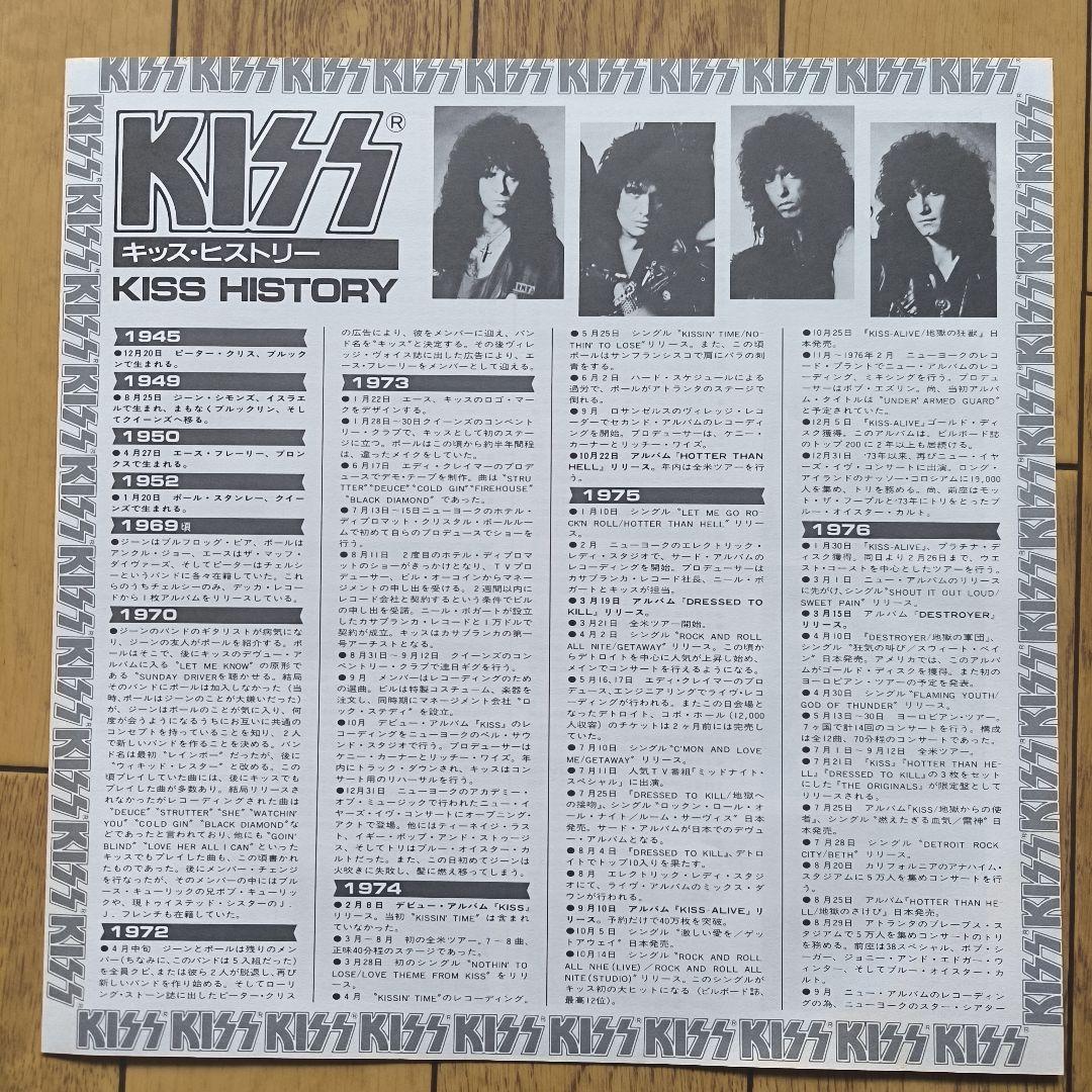 KISS「CRAZY NIGHTS」LP