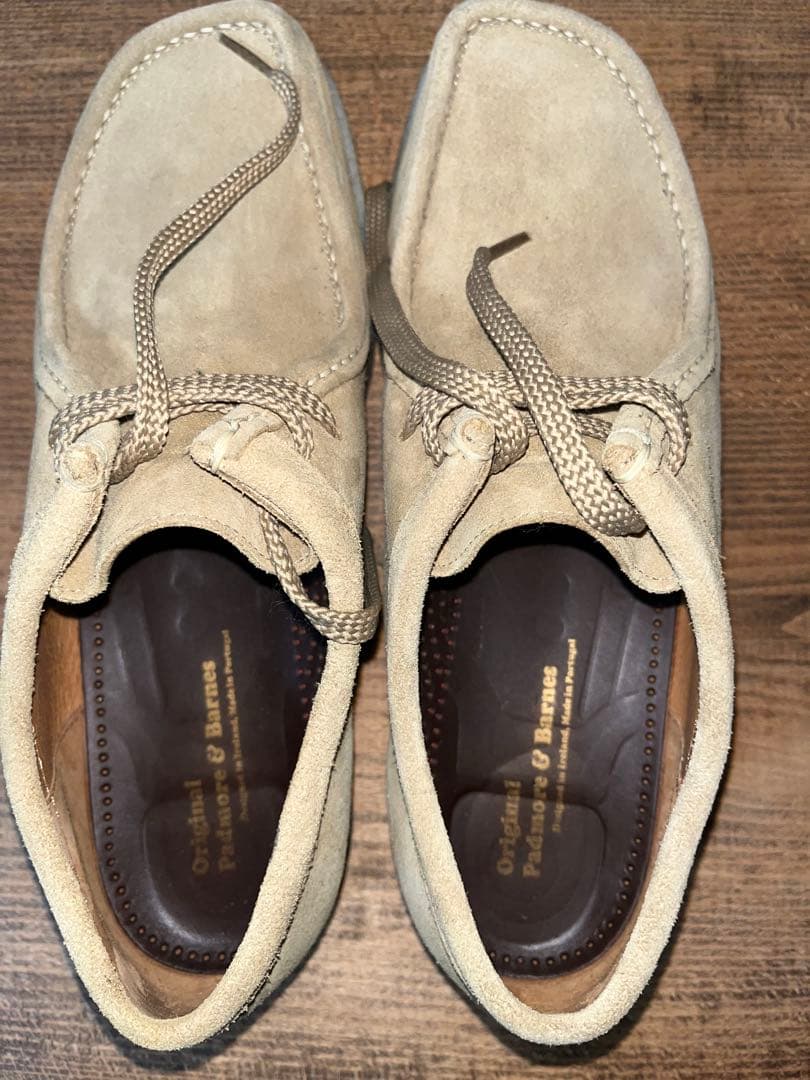 【使用浅】Padmore & Barns パドモア＆バーンズ　ワラビー UK8