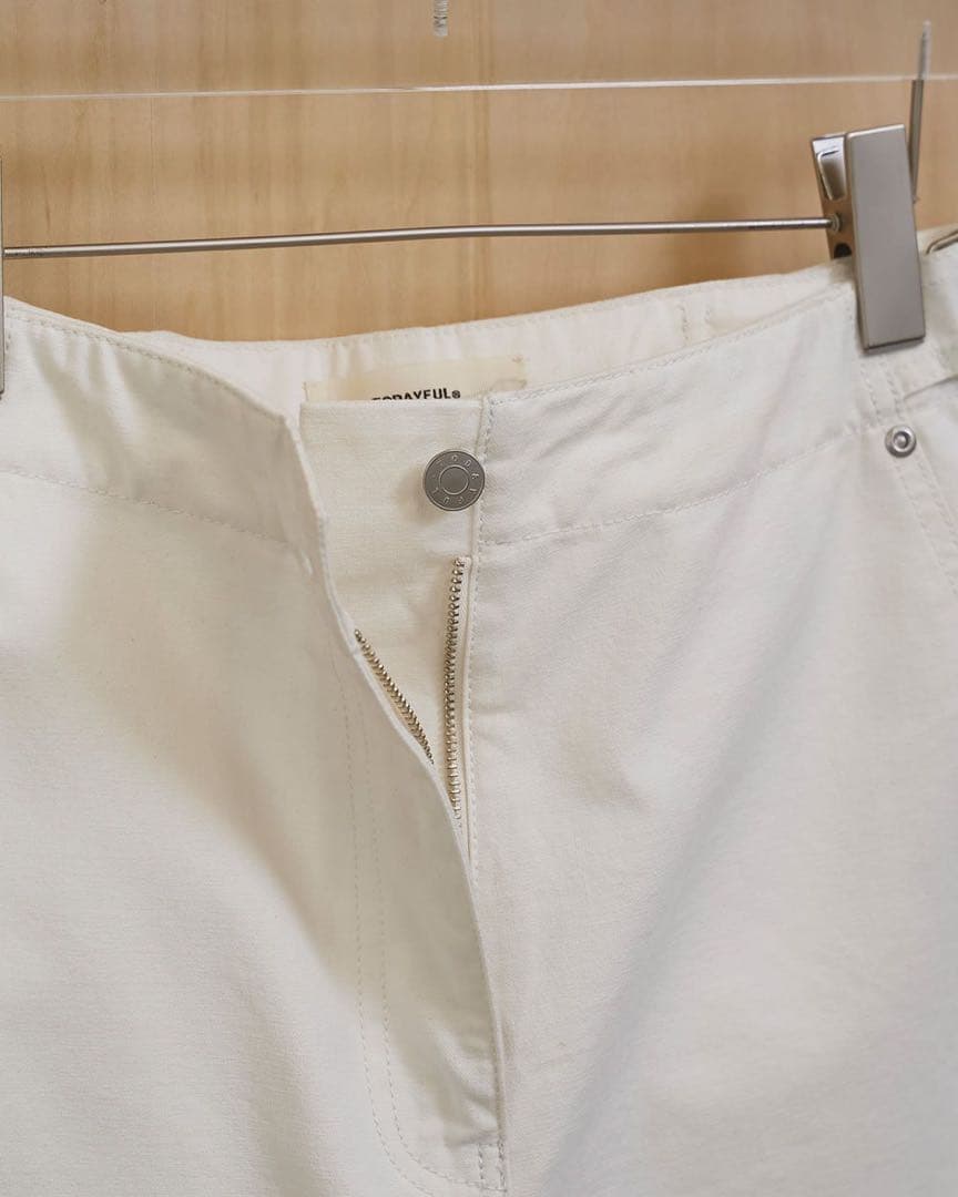 TODAYFUL Boyfriend Cotton Pants 白 38 新品