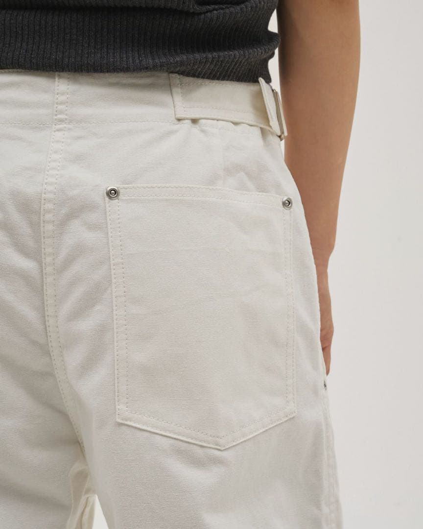 TODAYFUL Boyfriend Cotton Pants 白 38 新品