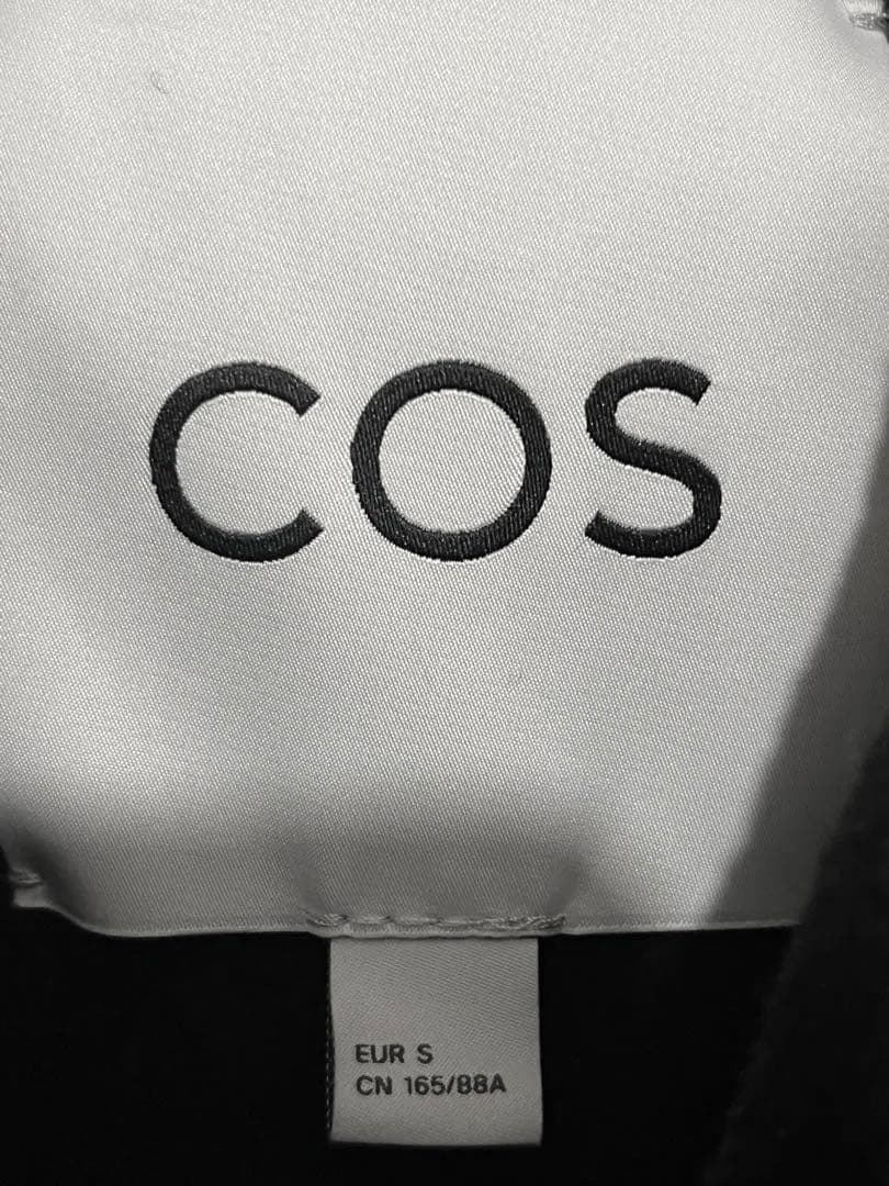 ほぼ新品 COS オーバーサイズ ダブルブレストウールコート