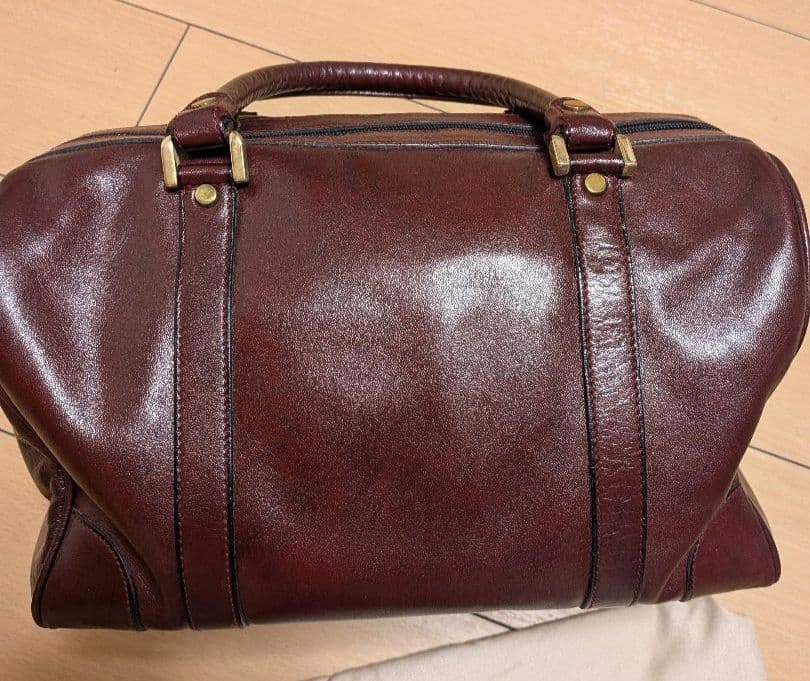 GOLD PFEIL ゴールドファイル 2way レザー ボストンバッグ