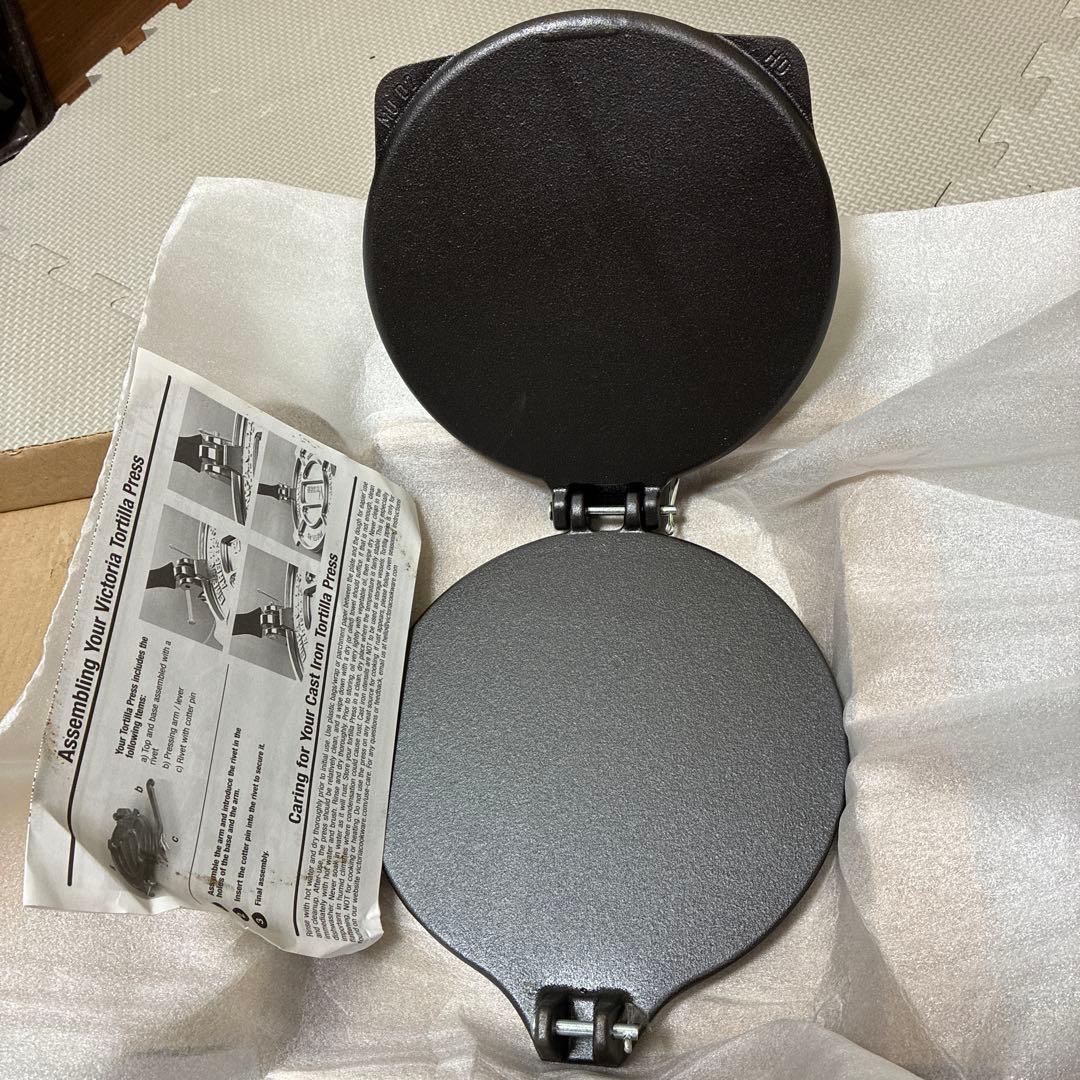 Victoria トルティーヤプレス HD 8インチ20cm