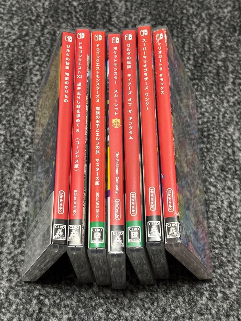 【人気作】Switch ソフト まとめ売り ゼルダ マリオ ポケモン ドラクエ