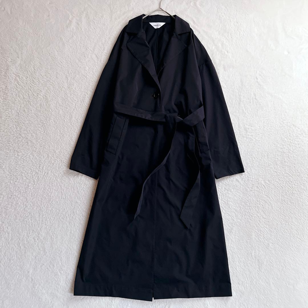 極美品✨ソージュ リモンタパッカブル コート ネイビー L 現行モデル 完売品