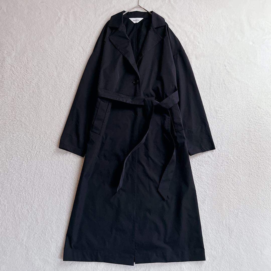 極美品✨ソージュ リモンタパッカブル コート ネイビー L 現行モデル 完売品