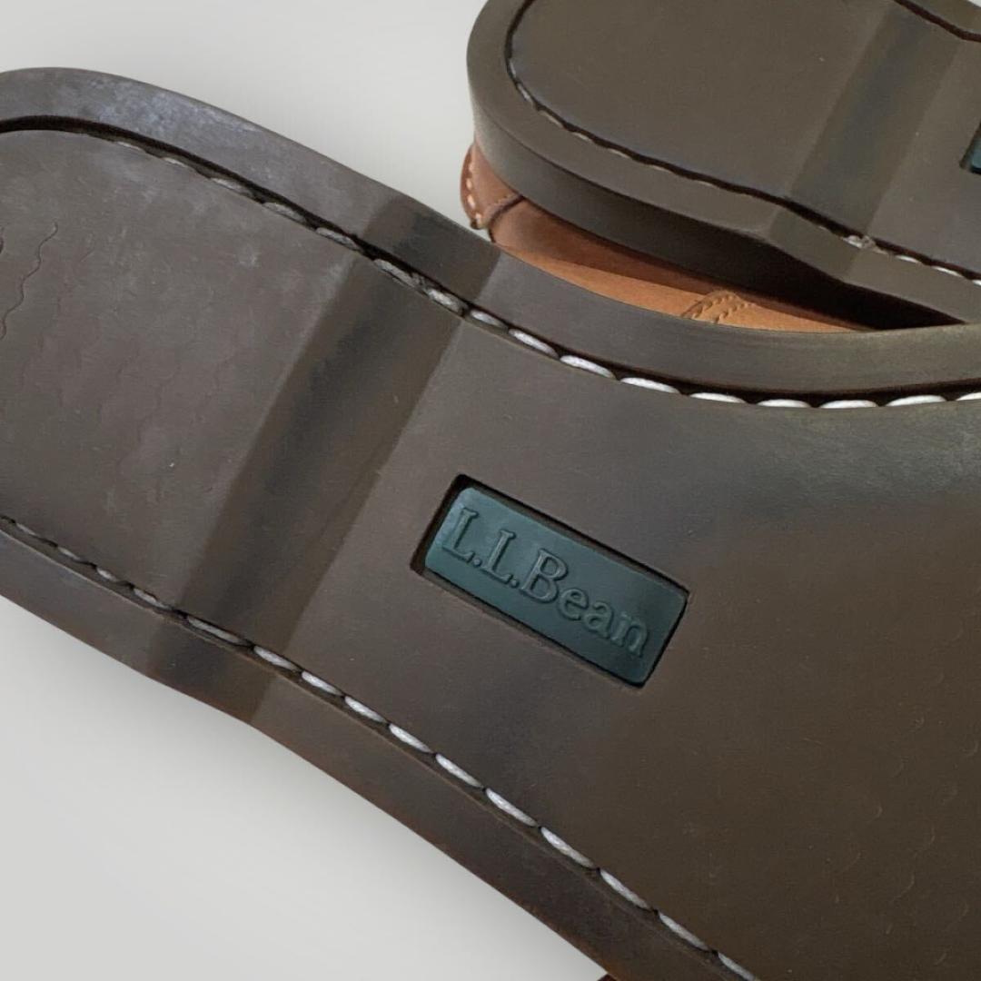 [良品] L.L.Bean デッキシューズ レザー 7 1/2 エルサルバドル製