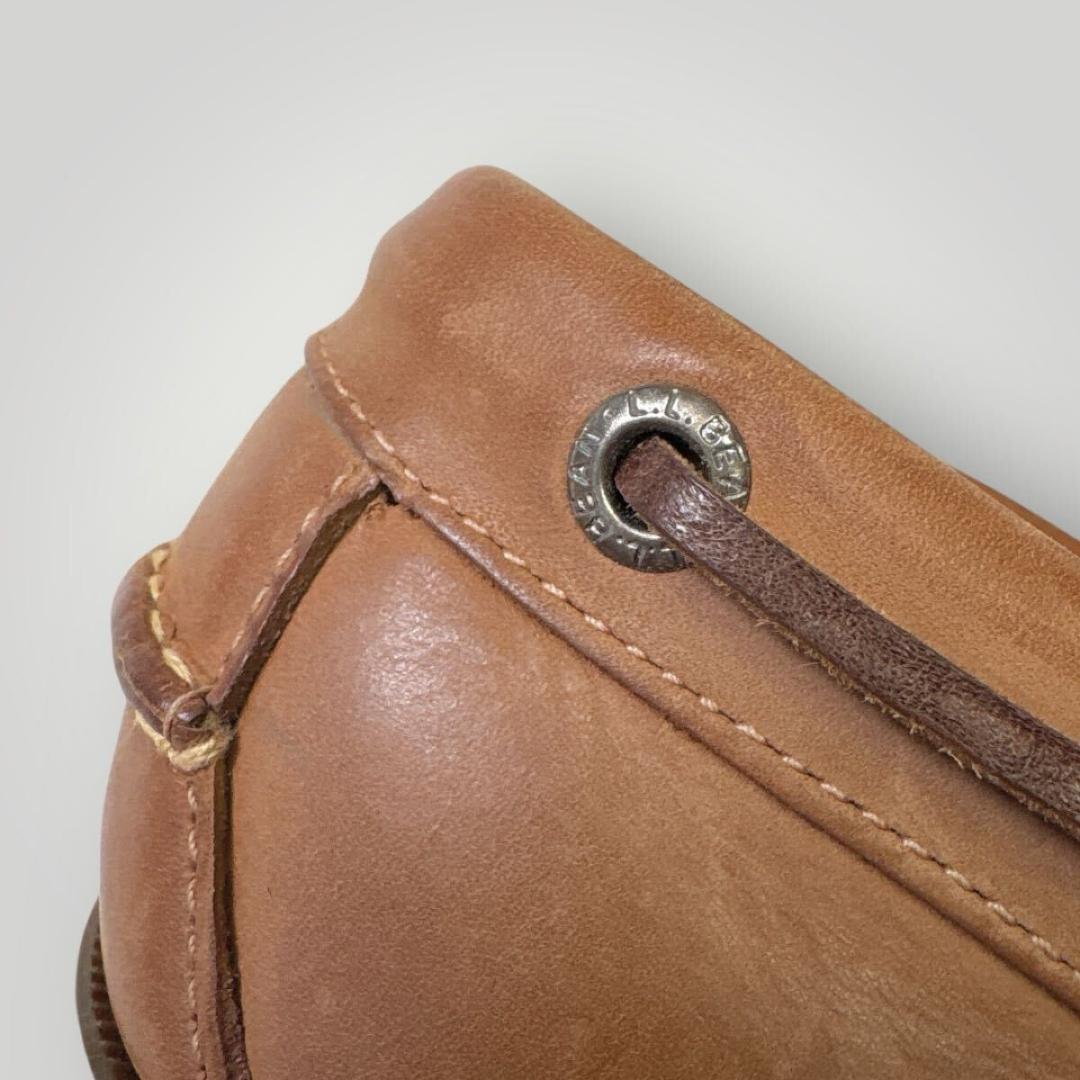 [良品] L.L.Bean デッキシューズ レザー 7 1/2 エルサルバドル製