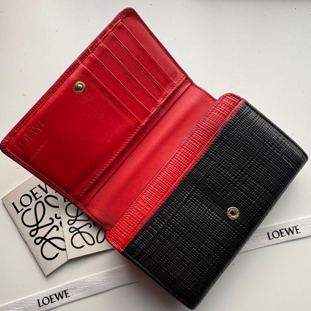 【限定価格】 286 LOEWE ロエベ 2つ折り財布
