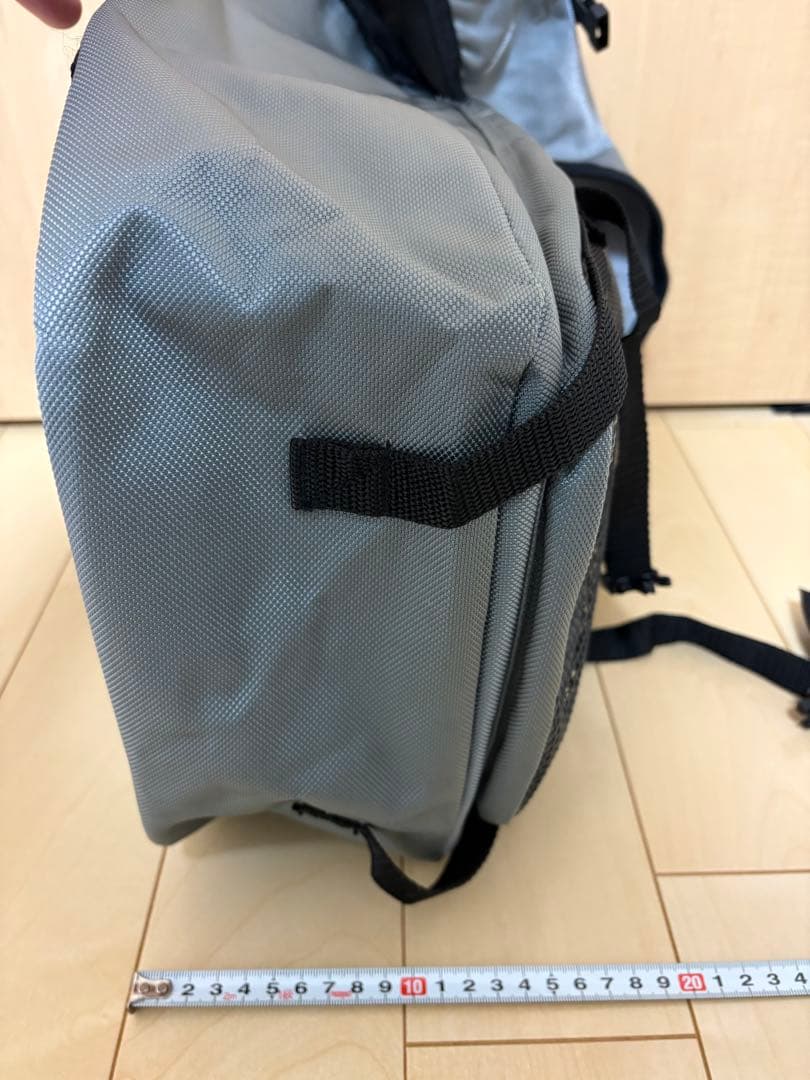 Ostrich サイドバッグ 2個セット グレー
