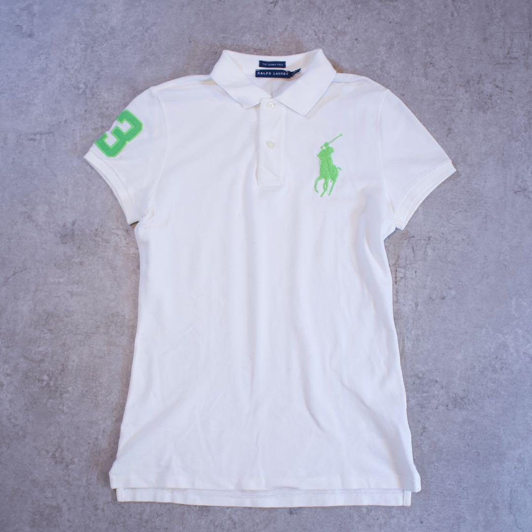 [良品] RalphLaurenラルフローレン　ビッグポニー　y2k ホワイト3