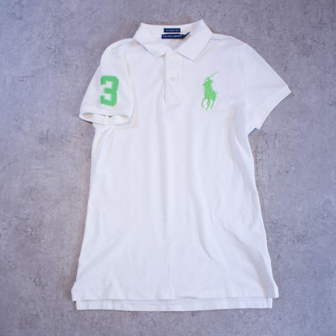 [良品] RalphLaurenラルフローレン　ビッグポニー　y2k ホワイト3