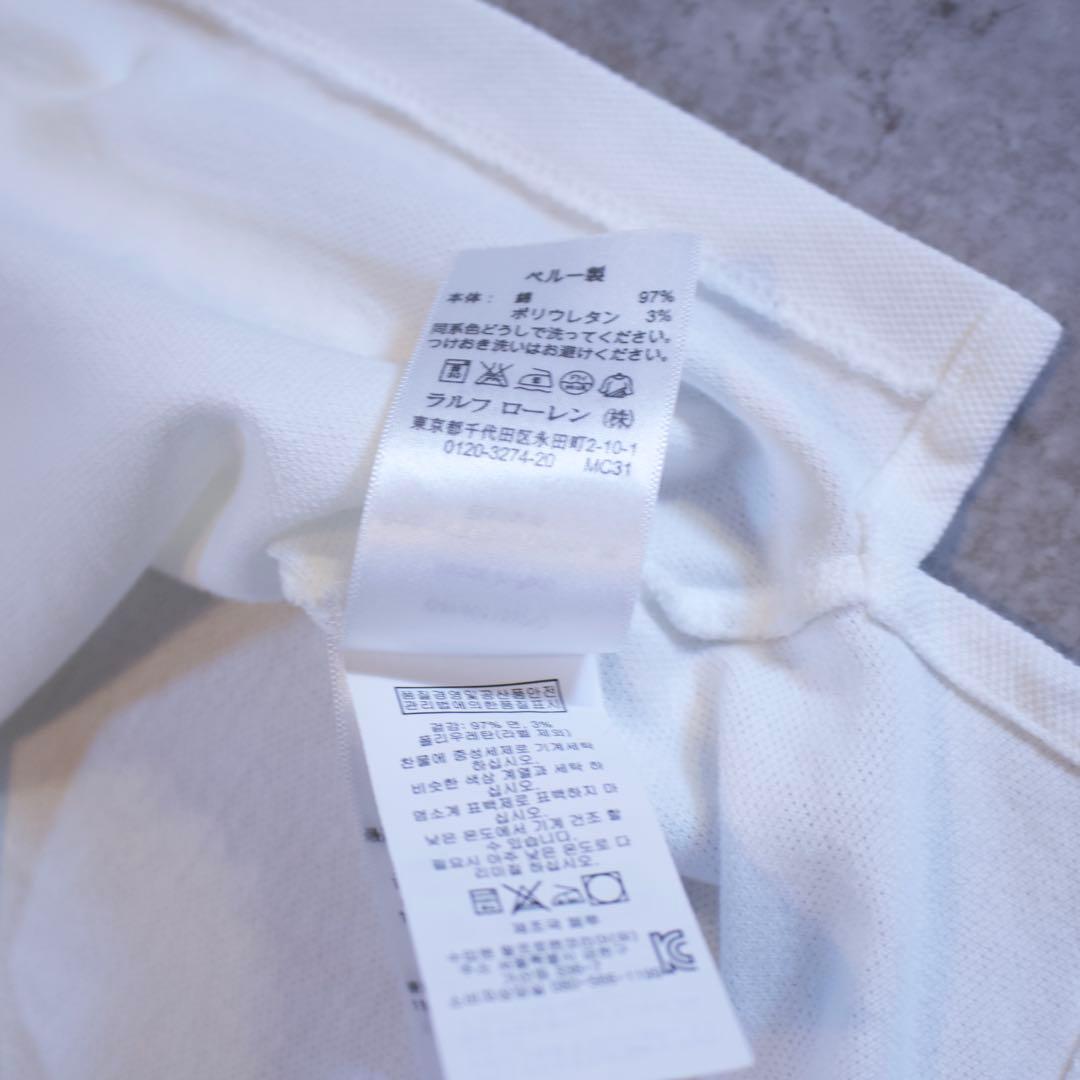 [良品] RalphLaurenラルフローレン　ビッグポニー　y2k ホワイト3