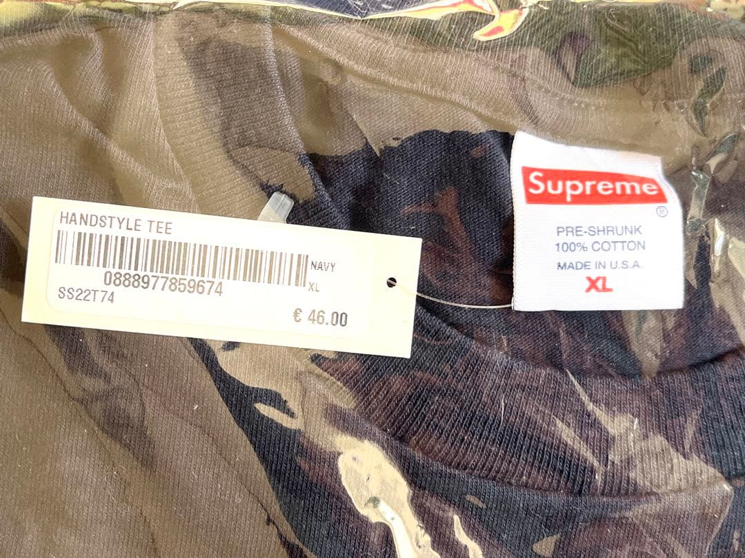 【新品未使用】最終価格 Supreme Handstyle Tee ボックスロゴ