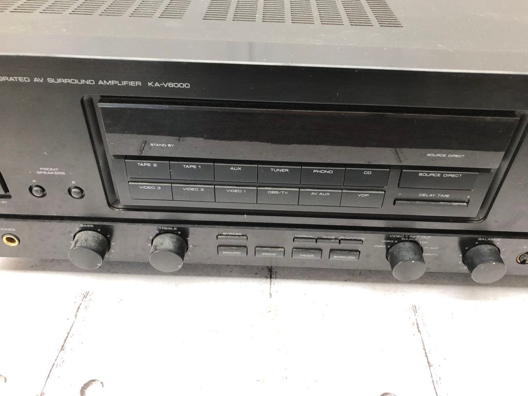 KENWOOD/KA-V6000/サラウンドアンプ(L98)