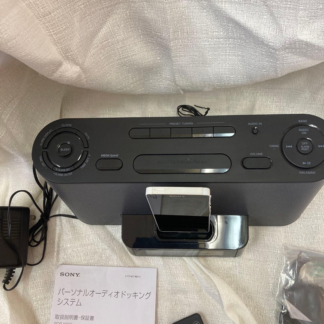 SONY RDP-NW1 WALKMANドッキングシステム　NW-F885付き