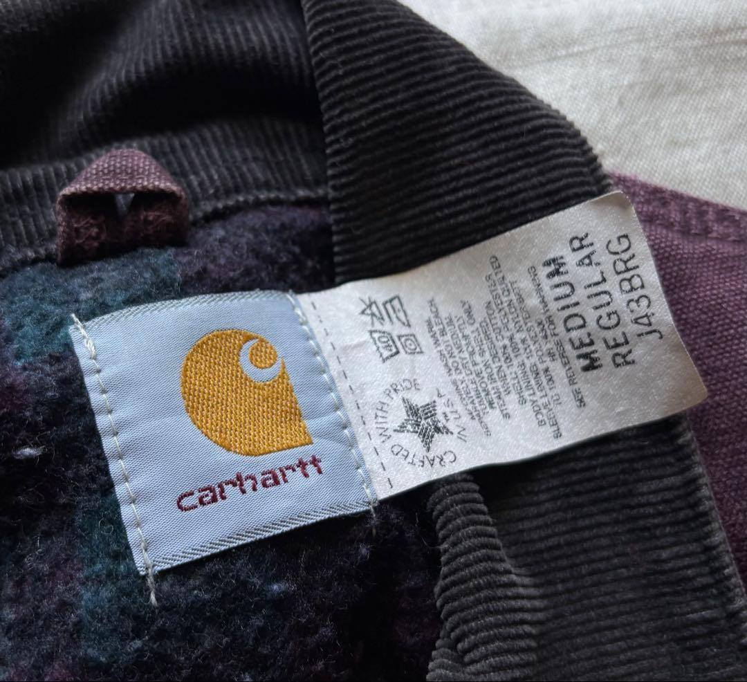 【レアカラー】 90s Carhartt デトロイトジャケット USA製 BRG