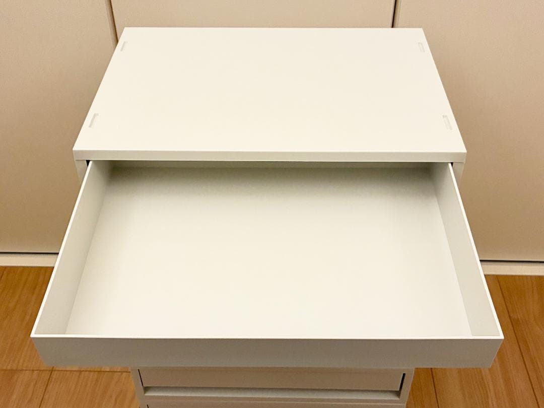 無印良品 ポリプロピレン 小物収納ケース ワイド 小 ホワイトグレー 6点セット
