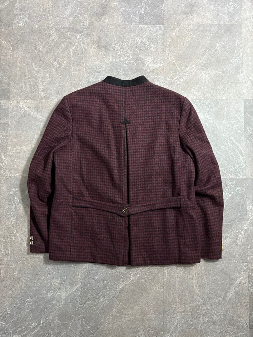 ジャケット・アウター 90s Vintage wool tyrolean jacket check