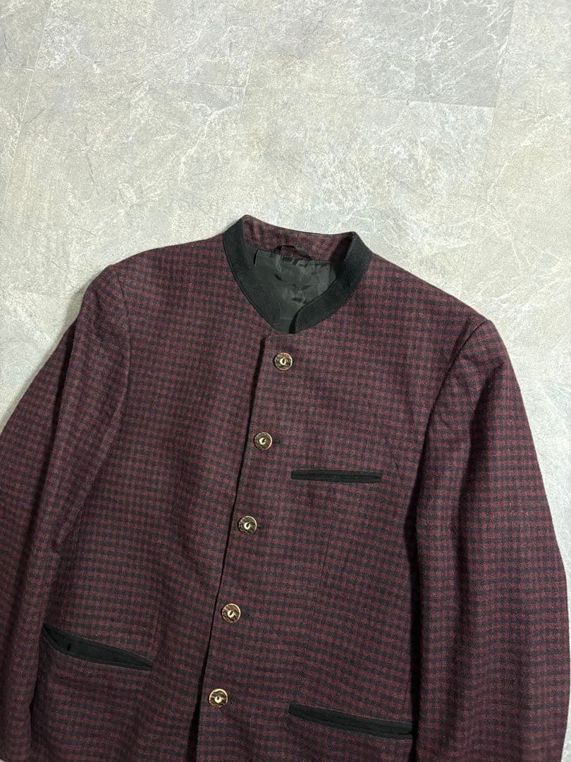 ジャケット・アウター 90s Vintage wool tyrolean jacket check