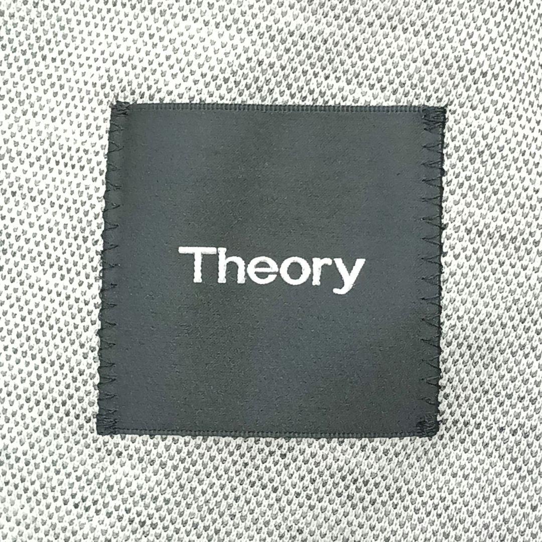 ✨新品未使用品✨Theory　リネン混　テーラードジャケット　ライトグレー　36