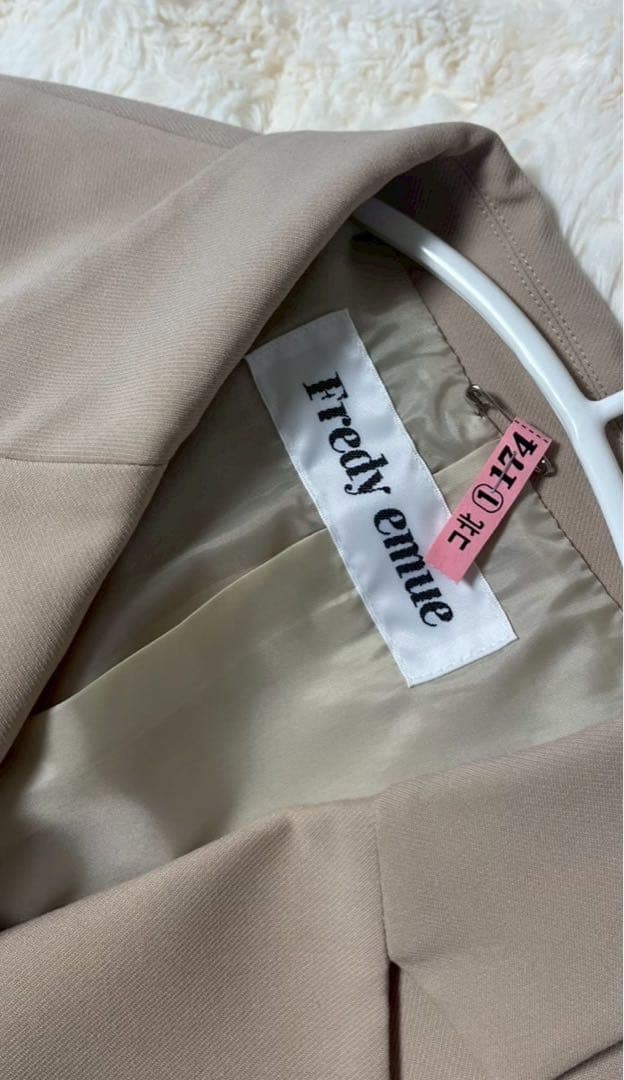 fredy emue ダブルブレストジャケット ゴールドボタン
