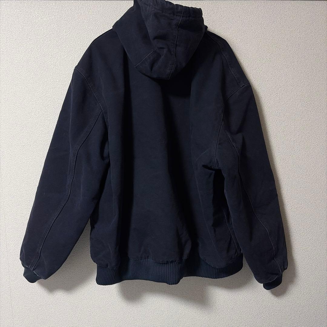 【レア色】Carhartt J130 アクティブジャケット ネイビー メキシコ製