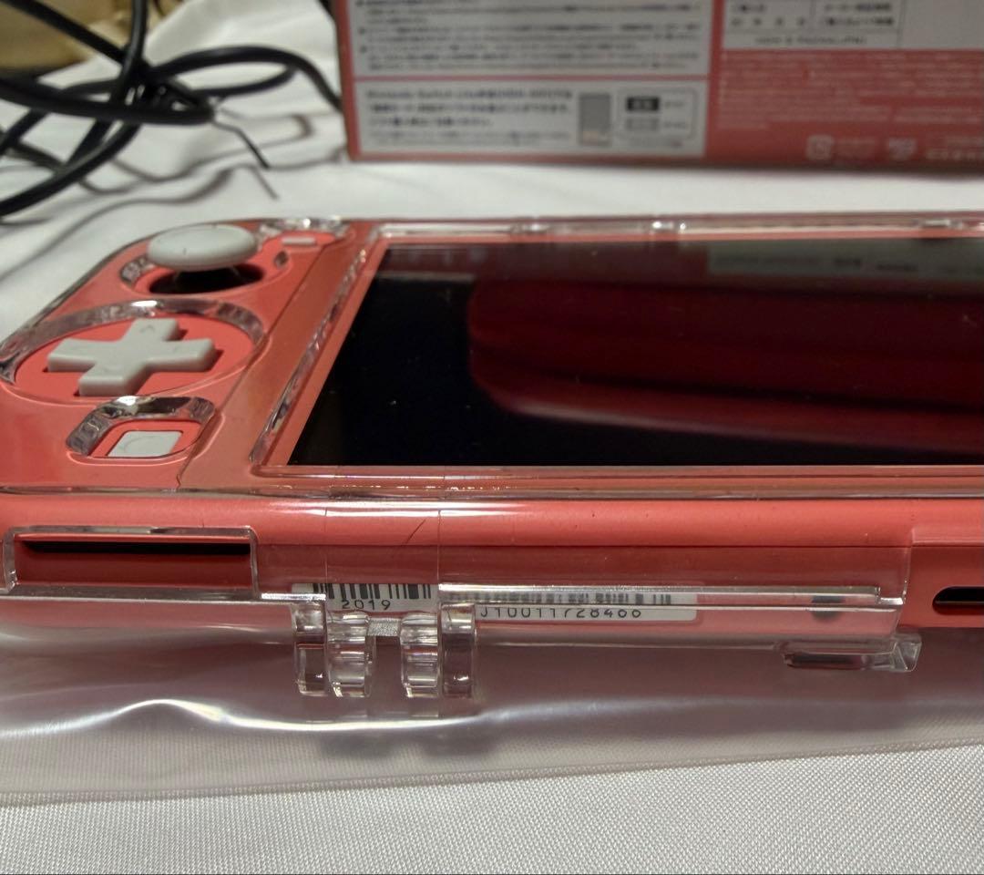Nintendo Switch Lite本体　コーラル　完品　ケース+SDカード