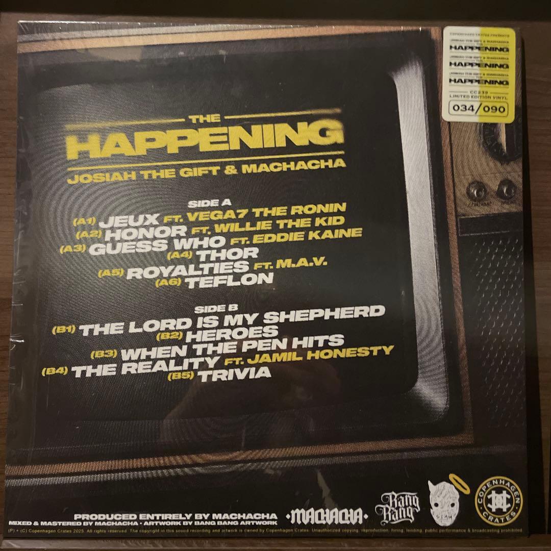 洋楽 JOSIAH THE GIFT MACHACHA THE HAPPENING