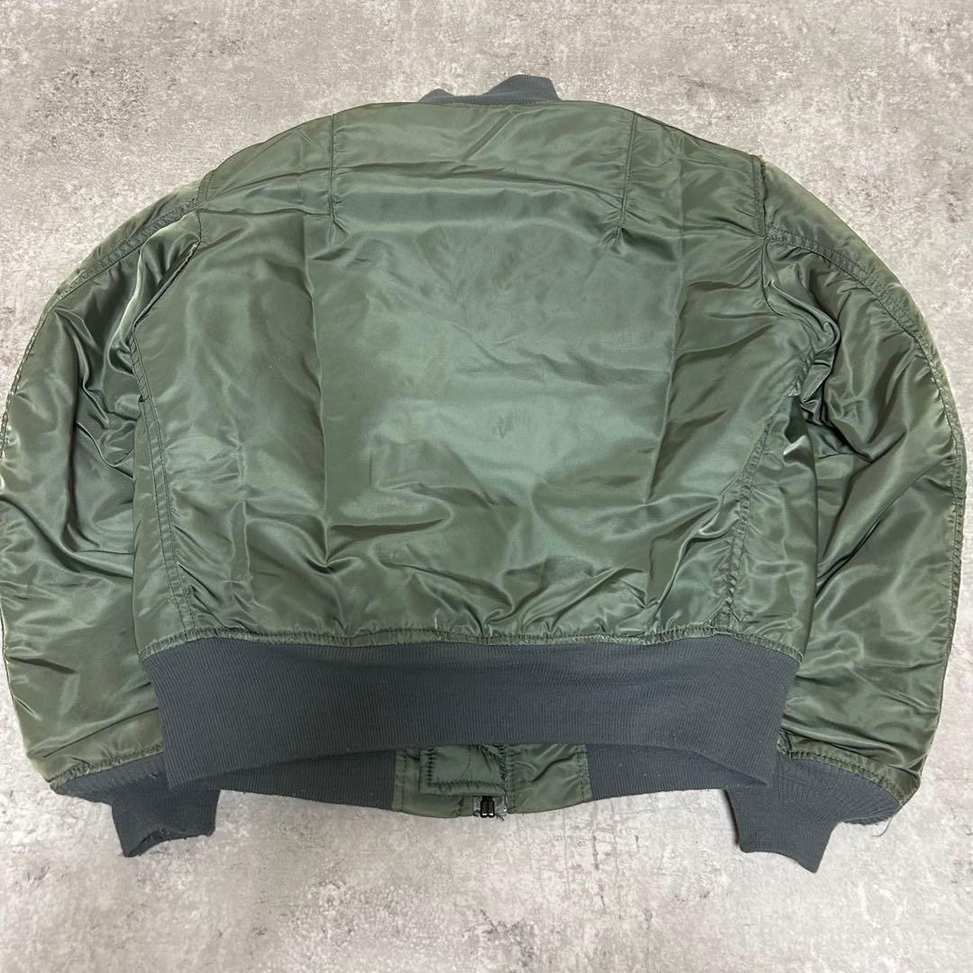アルファインダストリーズ usa製 MA-1 グランドクルー フライトジャケット