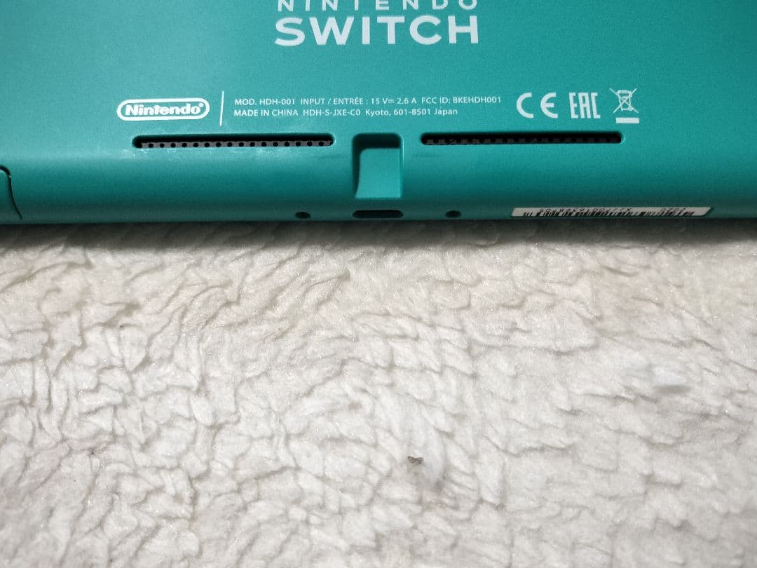 動作品Nintendo Switch Lite ターコイズ
