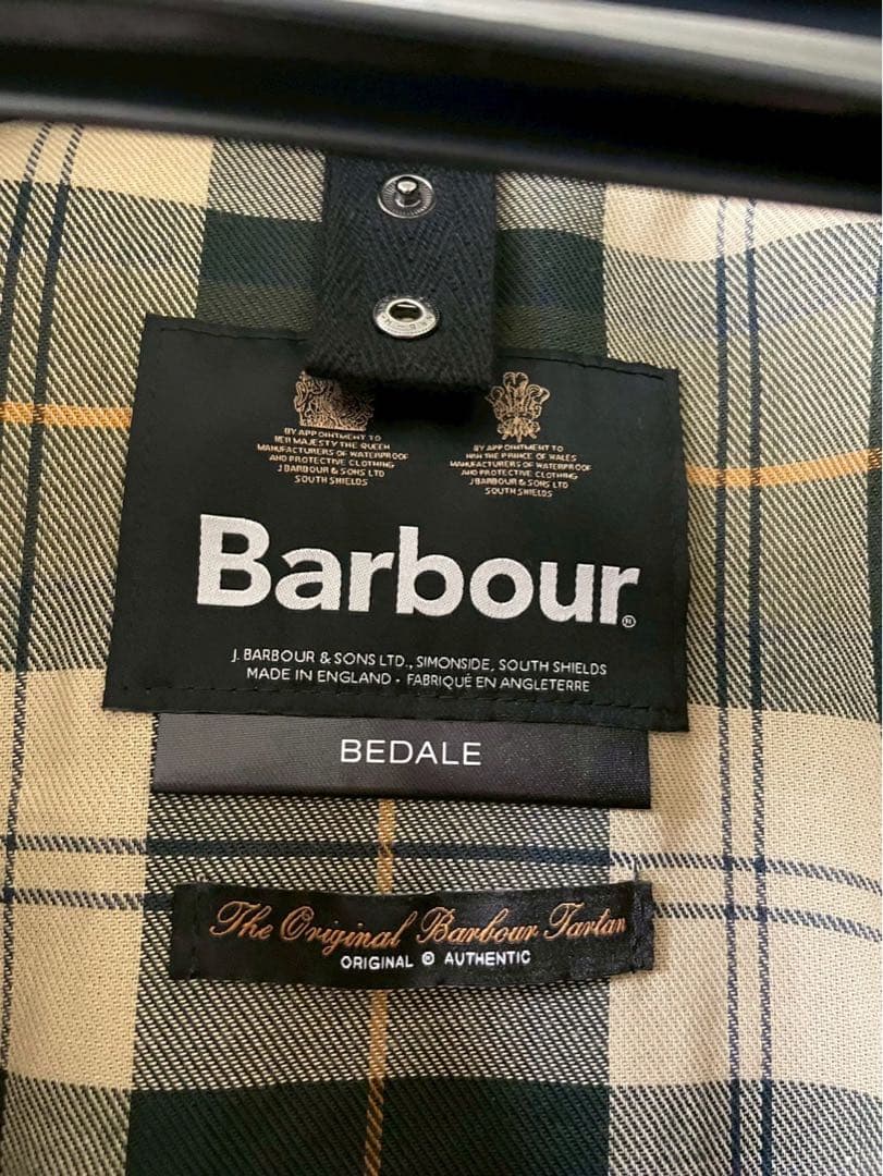 美品　英国製　ビデイル　40 バブアー　Barb bour SS24 2ワラント