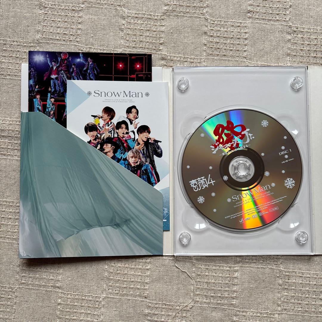 素顔4 Man盤 DVD 3枚組 正規品 Jr.Live 東京ドーム