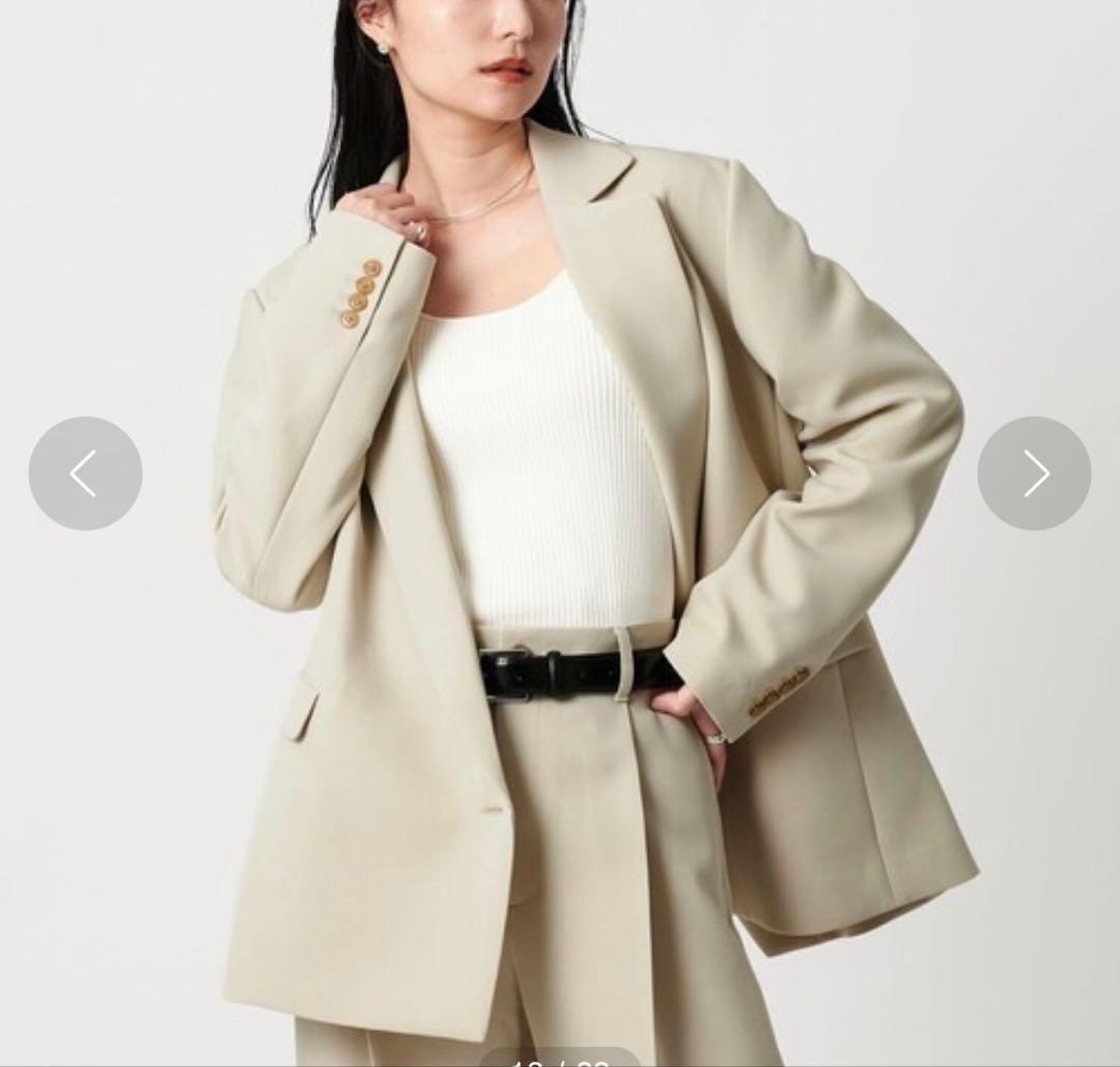 MARW マルゥUNITED ARROWS バックアシンメトリー ジャケット38