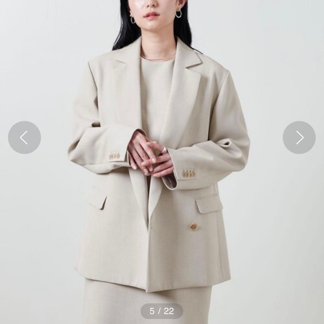 MARW マルゥUNITED ARROWS バックアシンメトリー ジャケット38