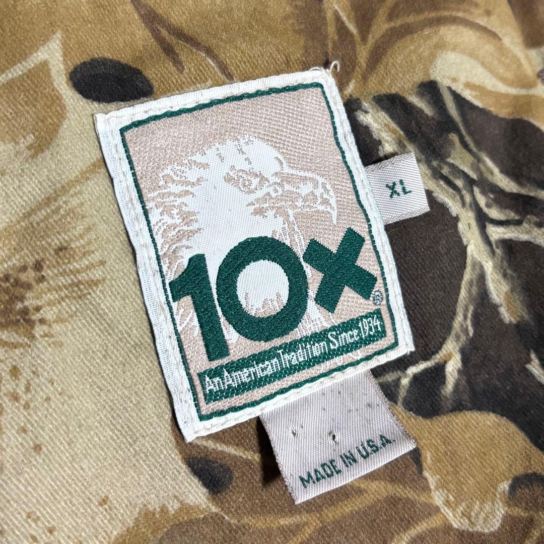 90s USA製 10x リアルツリーカモ ハンティング ベスト迷彩