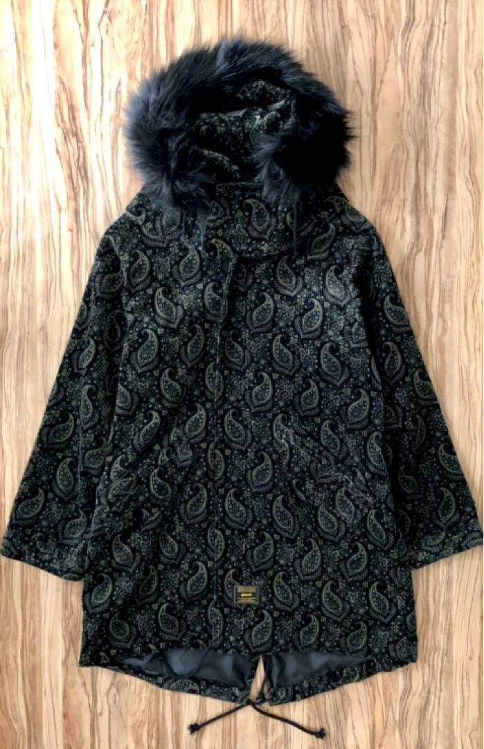 新品／Lサイズ／定価63,800円／グラム glamb／グランジ系 モッズコート
