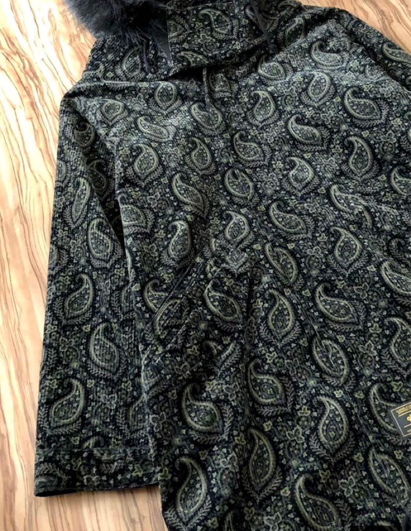 新品／Lサイズ／定価63,800円／グラム glamb／グランジ系 モッズコート