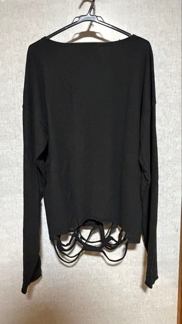 GRANCY グランシー　グラフィックダメージ ロンT 完売品L