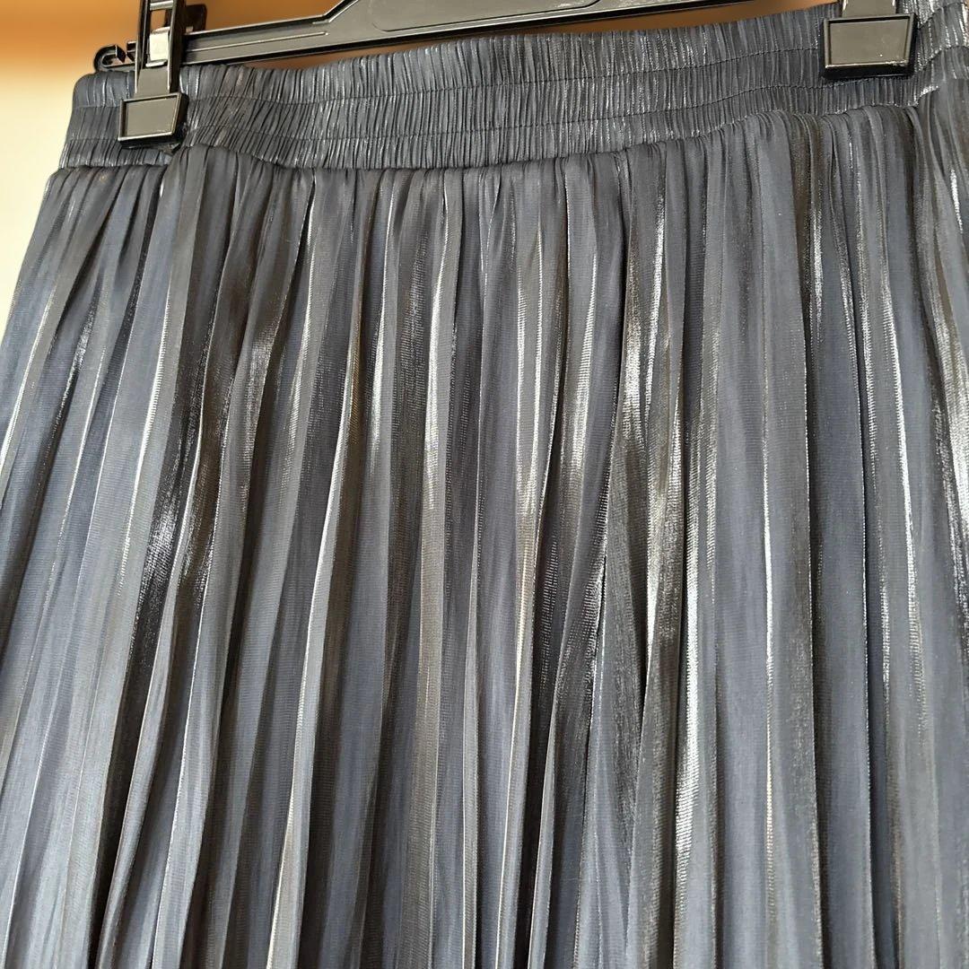 新品★green label relaxing★グロッシープリーツスカート
