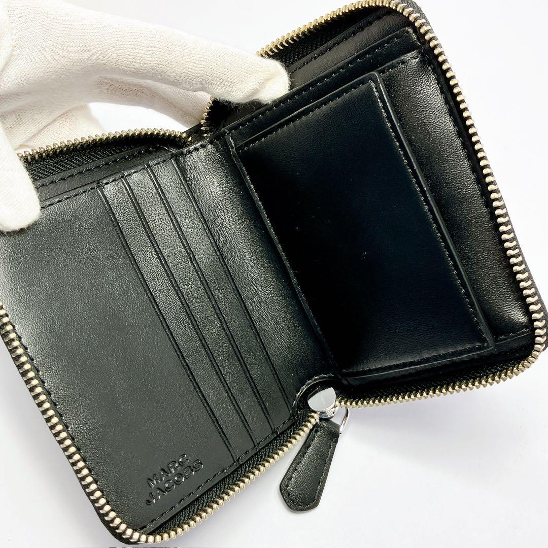 3150△ MARC JACOBS ブラック 二つ折り財布