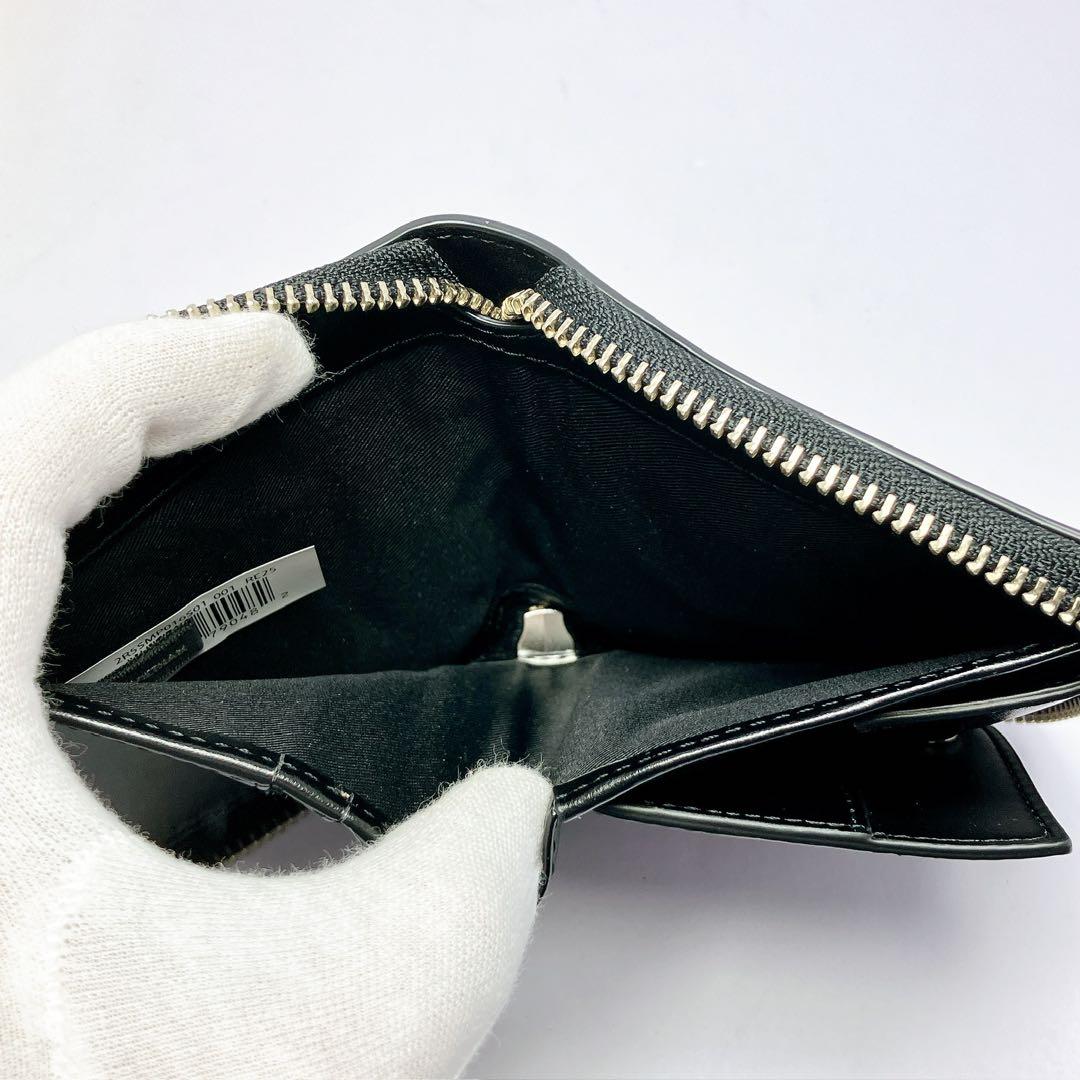 3150△ MARC JACOBS ブラック 二つ折り財布
