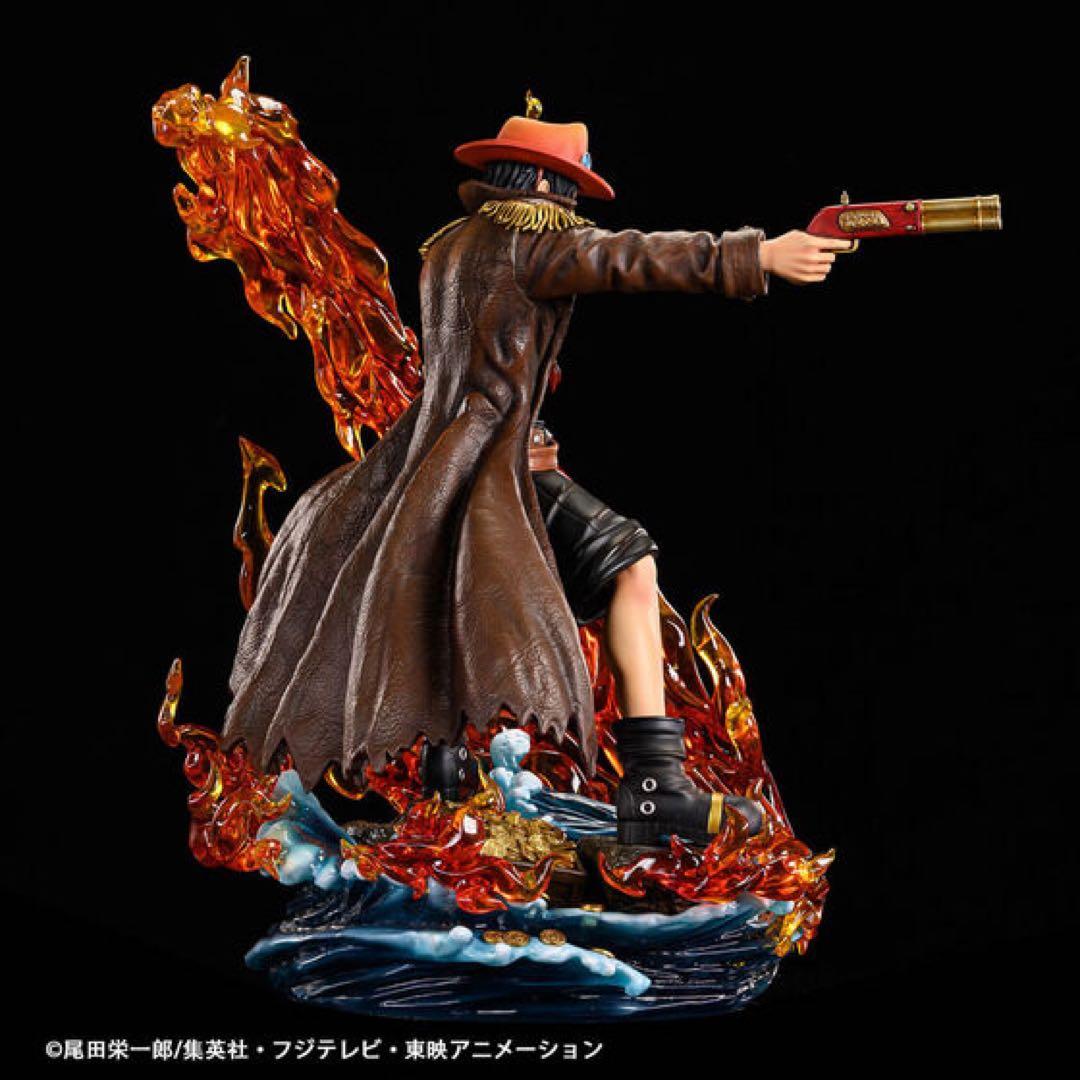 ワンピース ログコレクション 大型スタチュー ポートガス・D・エース