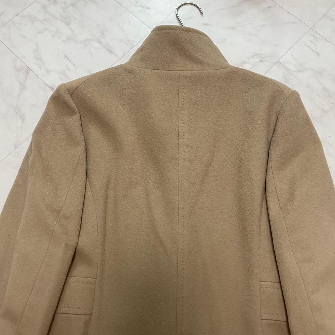 美品✨INDIVI VAI カシミヤ100% キャメルベージュ　コート　Lサイズ